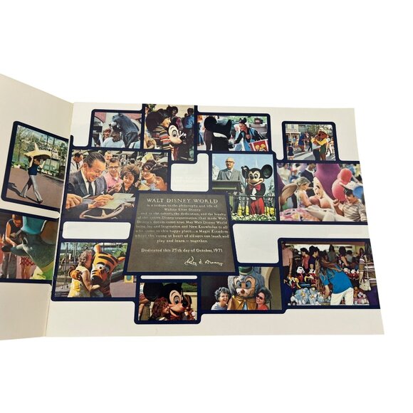 1972 Walt Disney World Souvenir Book Vintage Magic Kingdom Polynesian Village - Picture 4 of 10